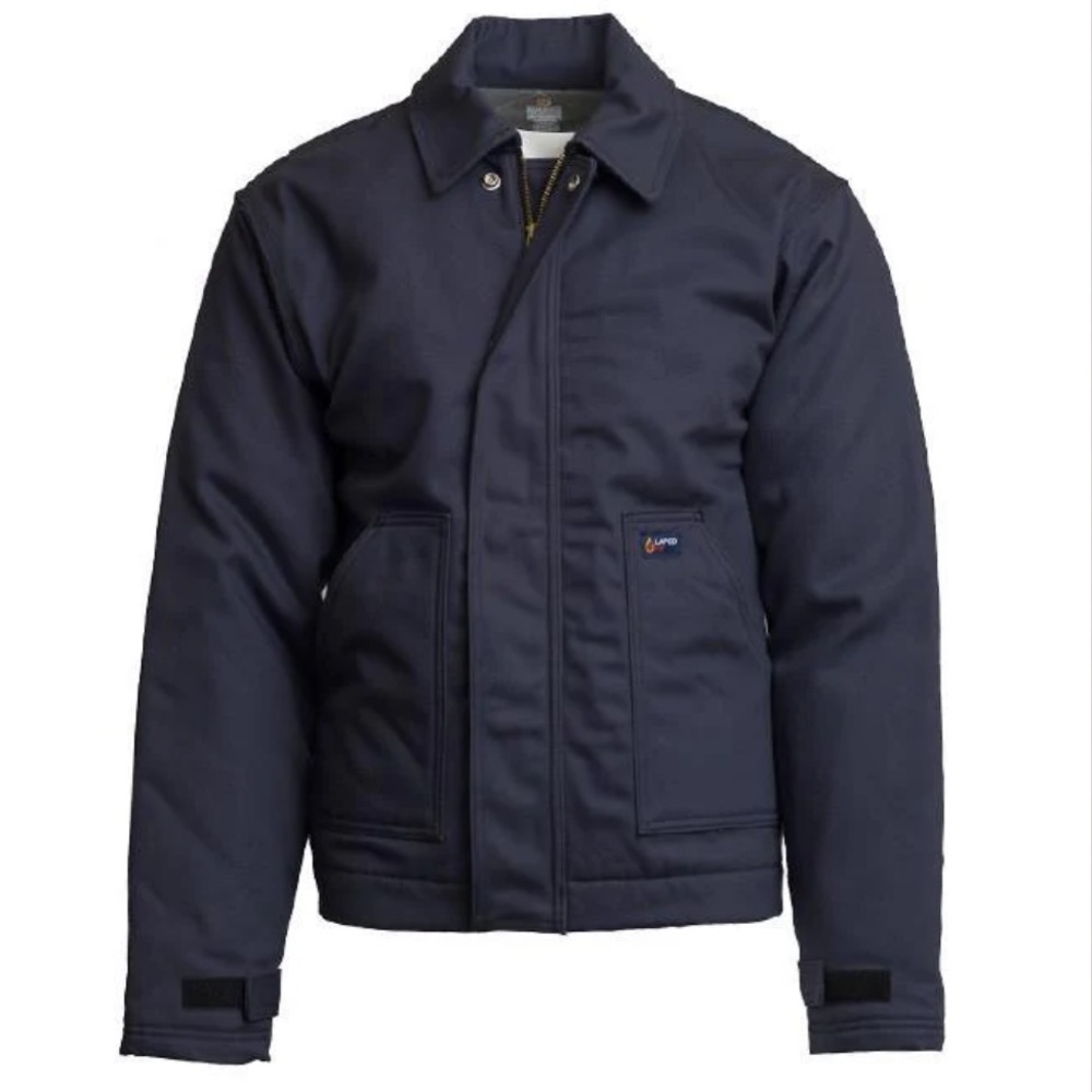 Lapco FR 12oz. Insulated Navy Jacket #JTFRNYDK Sz XL Reg